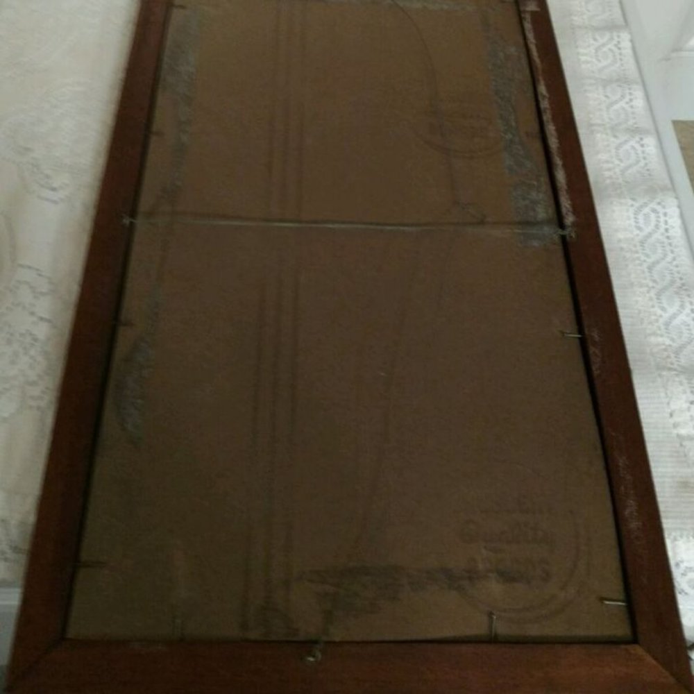 Japanese Ink Painting of Geese n Flight Antique Early 19TH Century Framed Signed - Picture 10 of 13